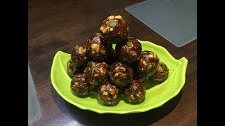 High protein amp multi vitamin sugarless date ladoo [upl. by Cob]