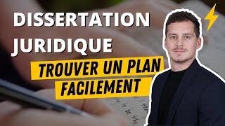 Le Plan de la Dissertation Juridique  Tout savoir [upl. by Yenahs]