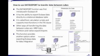 Transfer Data between Oracle Hyperion Essbase Cubes using DATAEXPORT Performance Architects How To [upl. by Thomson417]