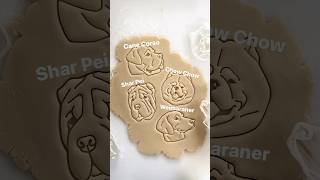 Pet cookie cutters 🤍 Cane Corso Chow Chow Shar Pei Weimaraner [upl. by Aeel76]