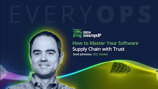 Shlomi Ben Haim JFrog CEO and Scott Johnson Docker CEO  How to Master Your Software Supply Chain [upl. by Adaynek]