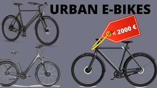 Die 5 besten Urban EBikes unter 2000 Euro [upl. by Aztiram]