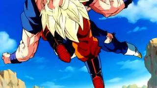 Dragonball Z  SSJ2 Goku vs Majin Vegeta ULTIMATE FIGHT SCENE FULL1080p [upl. by Yelserp]