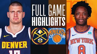 NUGGETS at KNICKS  FULL GAME HIGHLIGHTS  January 25 2024 [upl. by Ahseka]