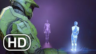 Awkward Master Chief amp New Cortana Meet Old Cortana Scene  Halo Infinite [upl. by Marius]