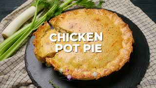 Classic Chicken Pot Pie Recipe [upl. by Samid]