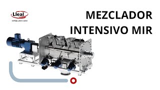 MEZCLADOR DE SÓLIDOS INTENSIVO MIR [upl. by Tacita]