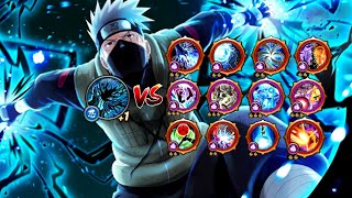 Kakashi DMS Kamui Lightning Blade Twin Lightning Shiver VS EX Ultimate Jutsus  NxB NV [upl. by Ydnak]