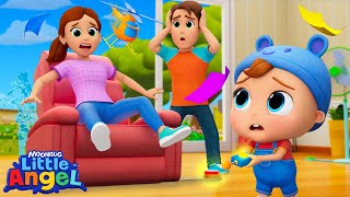 Dont Push The Button  Little Angel Kids Songs amp Nursery Rhymes [upl. by Esilegna11]