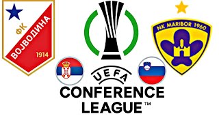 Vojvodina 10 Maribor  CONFERENCE LEAGUE 202425 [upl. by Jarrell]