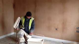 How to basecoat new plaster [upl. by Hobbie]