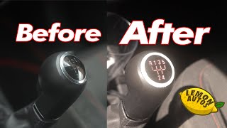 Corsa D Gear Stick Mod [upl. by Simah]