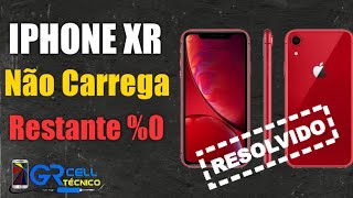 IPHONE XR NÃO CARREGA RESTANTE 0 RESOLVIDO [upl. by Oaht]