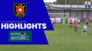 HIGHLIGHTS Kilwinning Rangers 30 Albion Rovers [upl. by Monia]