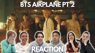 BTS Airplane PT 2 MV REACTION [upl. by Adnolor]