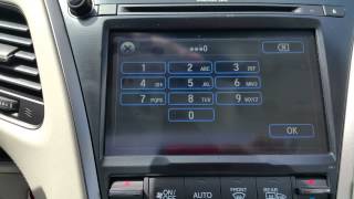 How to activate valet mode in the 2015 Acura RLX [upl. by Amarette]