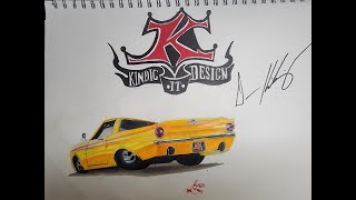 Kindig It Design 1964 Ford Ranchero [upl. by Yelrak]