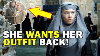 Hannah Waddingham Pokes Fun At Rhaenyras Septa Outfit From Game of Thrones [upl. by Candless238]