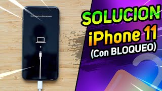 Cómo REINICIAR✔️ iPhone 11 BLOQUEADO  Solución A FALLA en la PANTALLA [upl. by Atiekal389]