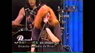 Ramones  Beat on the Brat Live Argentina 1996 [upl. by Ivgnout902]