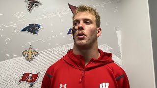 Safety Hunter Wohler talks stout defensive performance against Rutgers [upl. by Muldon925]