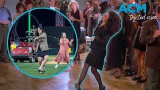 Annual Seinfeld Elaine dance contest crowns winner [upl. by Felten]