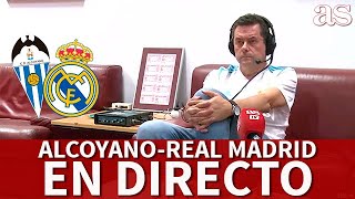 COPA DEL REY  ALCOYANO REAL MADRID  La REACCIÓN de RONCERO en DIRECTO  Diario AS [upl. by Uni489]