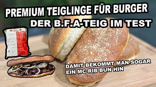 Premiumteiglinge für Burger BFA Teig im Test Klausgrillt The BBQ BEAR [upl. by Ylime501]