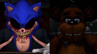 SFMFNAFSonicEXE KSI Thick of It Face time but its Freddy Fazbear and 2011X [upl. by Cuyler]