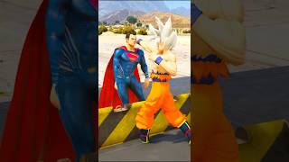 GTA V Superman vs SuperHeroes Slap Battle who is stronger 🔥 shorts [upl. by Atilehs242]