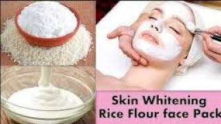 rice powder face packamazing results home remedy [upl. by Redmund336]