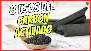 🔴 8 USOS DEL CARBÓN ACTIVADO PARA LA PIEL ACIDEZ ESTOMACAL ETC 🔴 [upl. by Jeremiah]