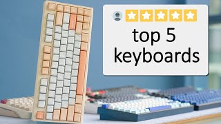 Top 5 Budget Keyboards in 2024 [upl. by Kcirredal]