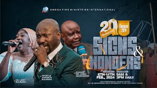 Ebenezer 2024🔥  OFM20🎊🎉 Apostle Johnson Suleman  Day1 Evening [upl. by Rosy768]