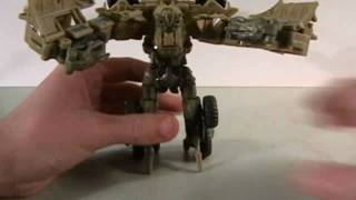 Transformers Movie 2007 Deluxe Bonecrusher Review [upl. by Assirahc]