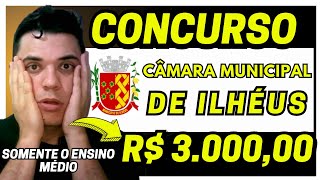 CONCURSO CÂMARA DE ILHEUS BAHIA 2024 [upl. by Aibun]