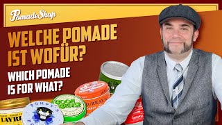 Alex erklärt Welche Pomade wofür  German  English subtitles [upl. by Ainollopa]