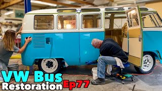 VW Bus Restoration  Episode 77  Family Affair  MicBergsma [upl. by Neema733]