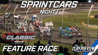 Sprintcars  Grand Annual Sprintcar Classic Night 1  Warrnambool  19th Jan 2024  ClayPerView [upl. by Nahsrad973]