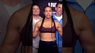 Cecilia Braekhus vs Maricela Cornejo  Weighin Face Off [upl. by Chin]