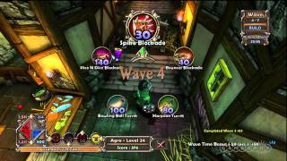 Dungeon Defenders  Clear the Halls Gameplay Video Xbox 360 [upl. by Silvain]