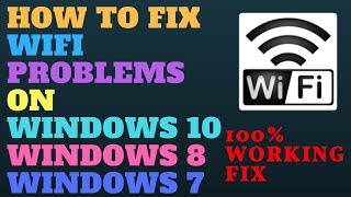 How to Fix WiFi Problems on Windows 10 [upl. by Atsirt]