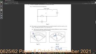 IGCSE Physics 062562 OctNov 2021 Q2 [upl. by Alveta]