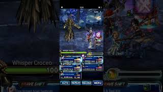 FFBE Sephiroth Crown Fight Lvl 4  Budget Clear All Missions T1 OTK [upl. by Gefell]