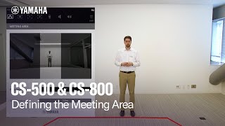 Demo Defining the Meeting Area Yamaha CS800 amp CS500 [upl. by Lexerd856]