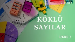 9sınıf Köklü ifadelerde çarpma ve bölme ders3  köklü ifadeler konu anlatımı ve soru çözümü  2024 [upl. by Id634]