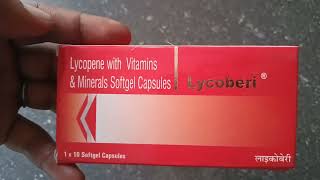 Lycoberi capsules Lycopene with VitaminsampMinerals Softgel CapsulesSoftgel Capsules पुरुषों के लिए [upl. by Domonic644]