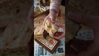 Garlic Herbs and Tomato Bread food [upl. by Regdirb626]