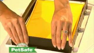 PetSafe Extreme Weather Pet Door Installation [upl. by Coit334]