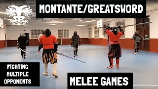 Montante  Greatsword Melee Games  Outnumbered [upl. by Datnow]